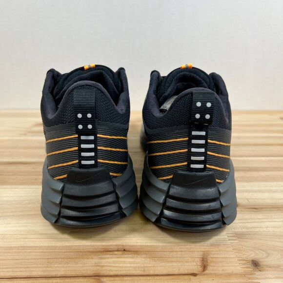 Nike Lunar Roam running shoes Mens 11 Black Smoke Grey Laser Orange NEW in Box - Picture 6 of 12